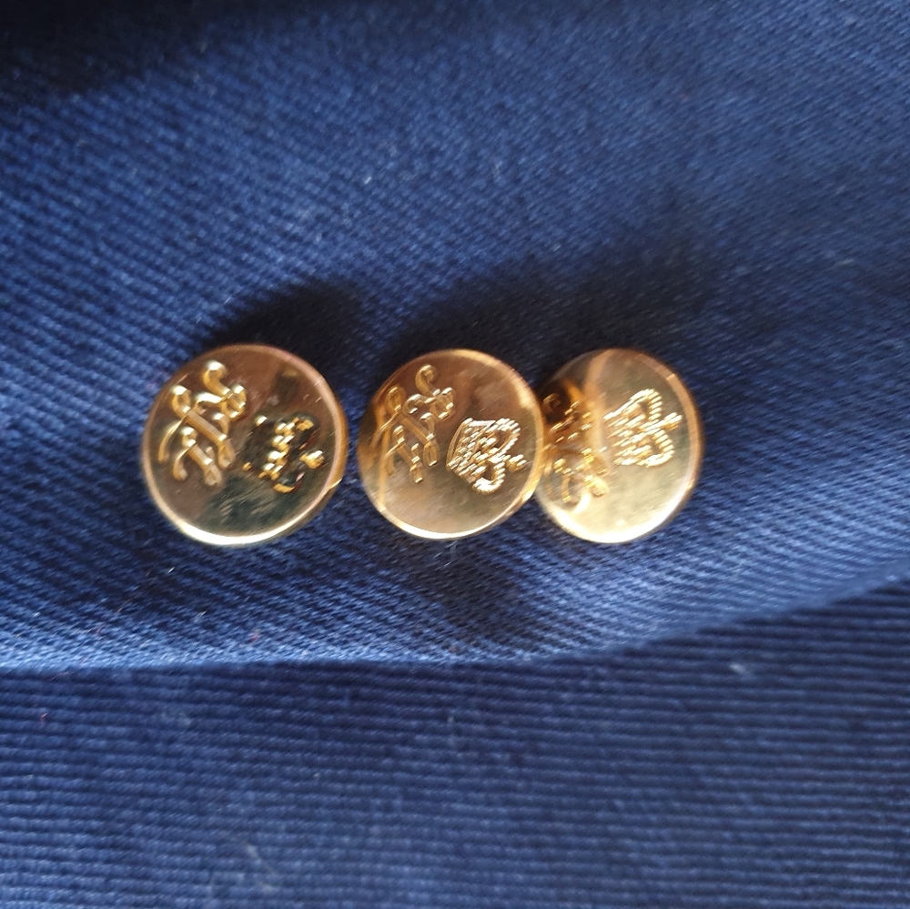 Ralph Lauren Vintage Navy Linen Jacket. 10P. - Picture 7 of 7